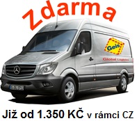 Doprava zdarma již od 1.350 KČ v rámci CZ